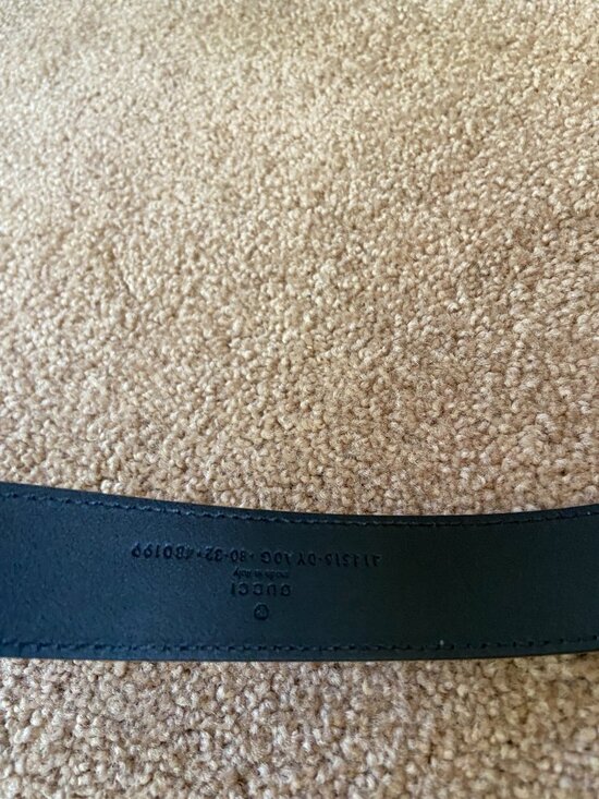 Gucci Marmont Belt size 80/32 black WITH BOX main image 4